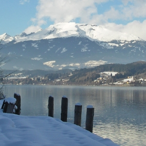 Winter am Millstätter See